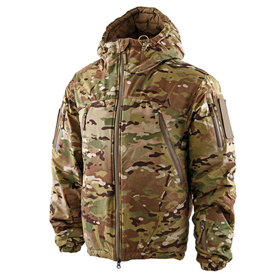 Tactische waterdichte CP camouflage jas Koudweerstand Militaire tactische jas
